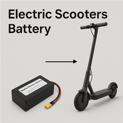 Elektrikli scooter pil
